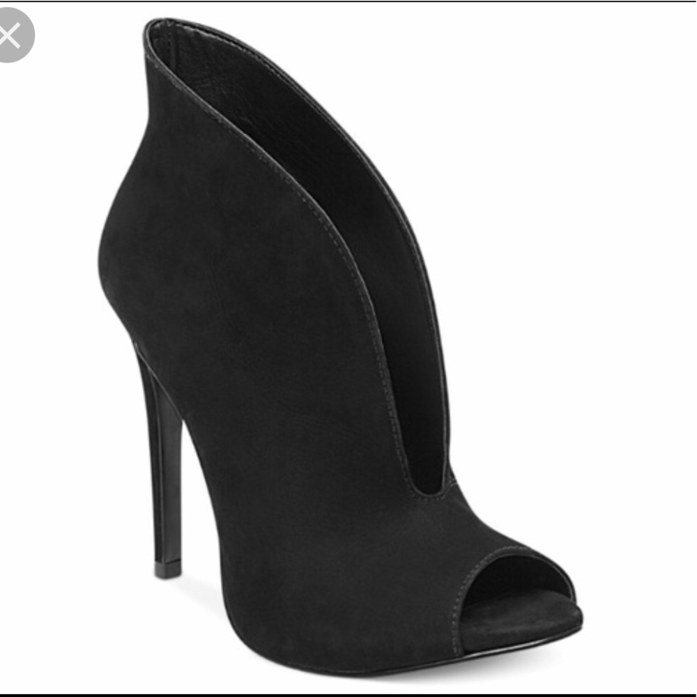 Steve Madden suede booties.